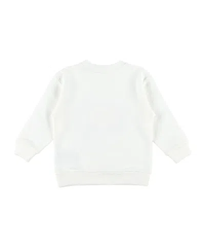 Gucci Printed-logo Sweatshirt In White