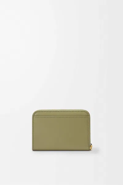Loewe Zipped Coin Purse In Shiny Nappa Calfskin