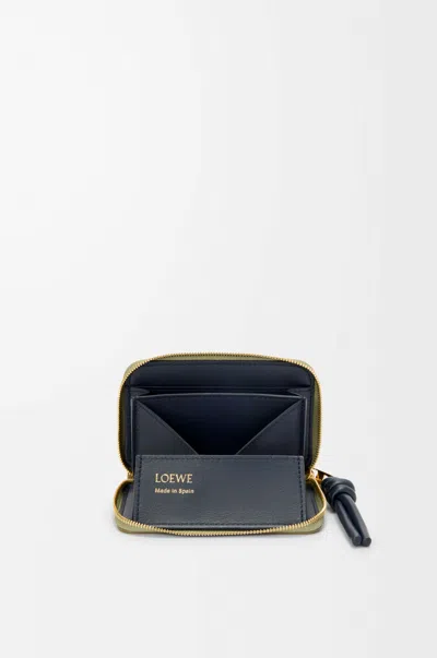 Loewe Zipped Coin Purse In Shiny Nappa Calfskin