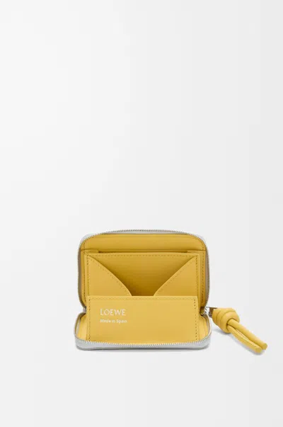Loewe Zipped Coin Purse In Shiny Nappa Calfskin