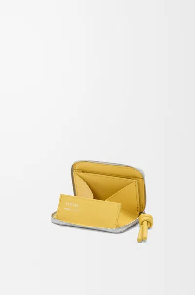 Loewe Zipped Coin Purse In Shiny Nappa Calfskin
