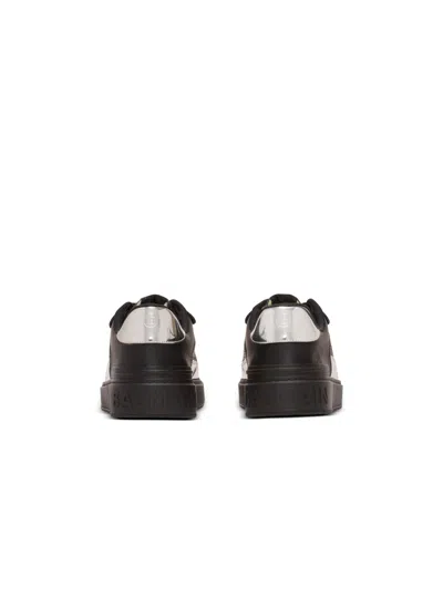 Balmain B-court Flip Leather Trainers