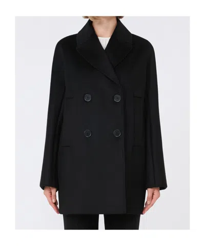 Max Mara Double-breasted Wool Pea Coat