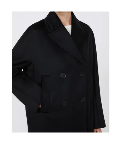 Max Mara Double-breasted Wool Pea Coat
