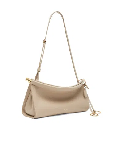Alaïa Le Click Small Shoulder Bag In Glossy Leather