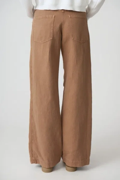 Brunello Cucinelli Jeans With Belt Loops In Brown
