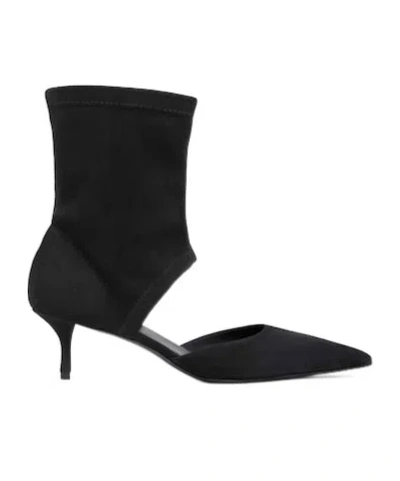 Alaïa Suede Cut-out Ankle Boots 55