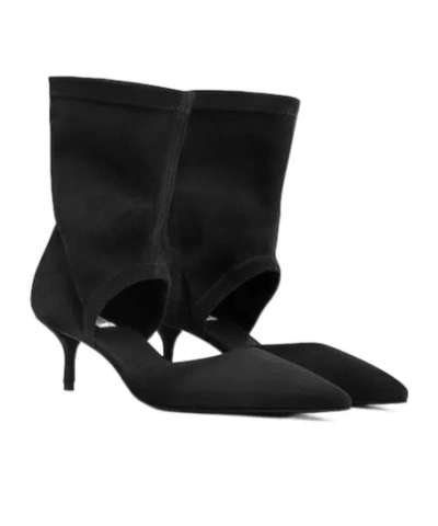 Alaïa Suede Cut-out Ankle Boots 55