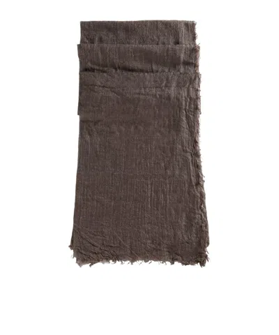Rick Owens Frayed-edge Scarf