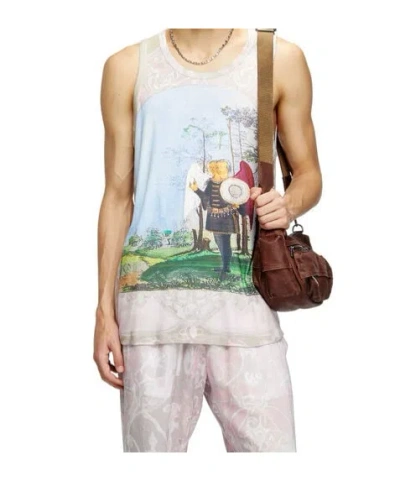Diesel Printed Vest In Multi