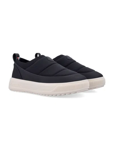 Moncler Pulse Slipon Low Top Sneakers In Black