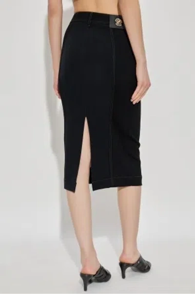 Versace Jeans Belt Loop Skirt In Multi