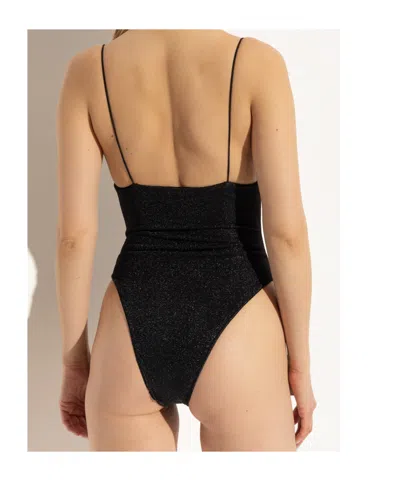 Oseree Oséree Lumiere Shell Maillot Clothing In Black