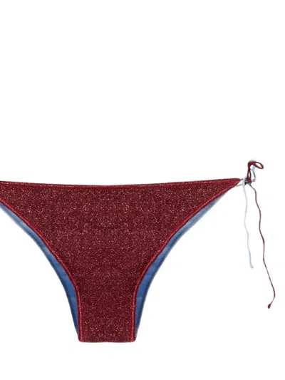 Oseree Tie Detail Two Piece Swimsuit In Multi