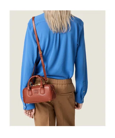 Miu Miu Arcadie Zip Crossbody Bag