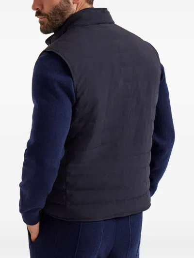 Brunello Cucinelli Quilted High Neck Sleeveless Jacket