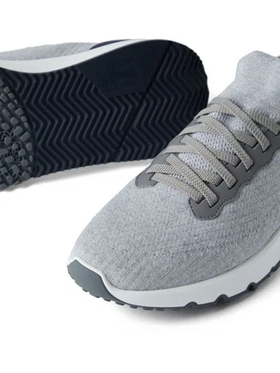 Brunello Cucinelli Sneakers Blacks And Greys In Gray