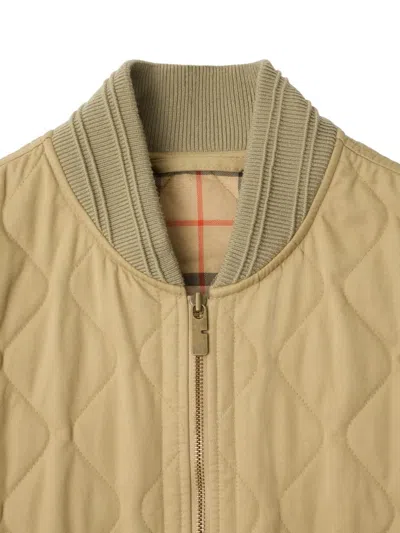 Burberry Quilted Gabardine Gilet