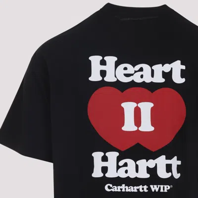 Carhartt Heart Motif Crew Neck Graphic Print T-shirt