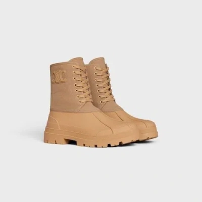 Celine Lace-up Boot W/ Triomphe 30