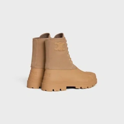 Celine Lace-up Boot W/ Triomphe 30
