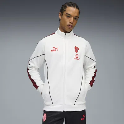 Puma Ac Milan King Anthem Jacket Men In White