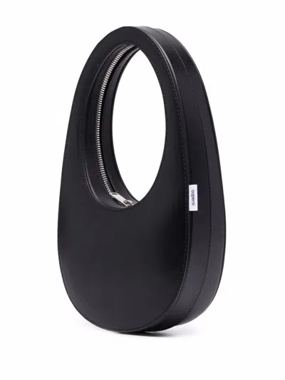 Coperni Oval Calfskin Shoulder Bag With Cut-out Handle