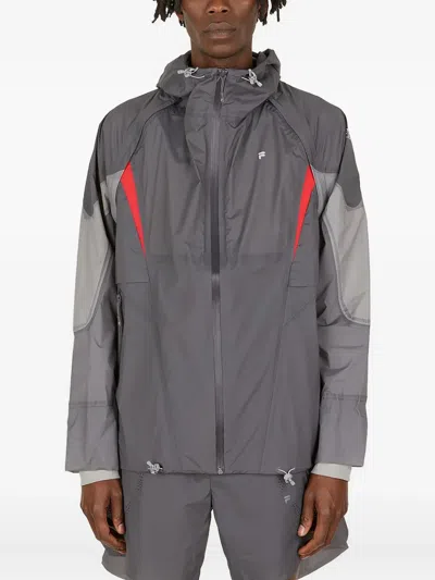 X SLAM JAM 拼接连帽夹克