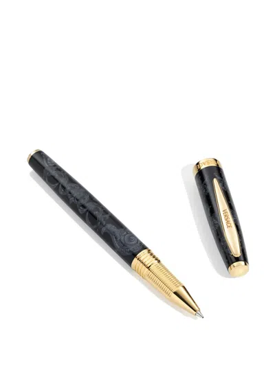 Versace La Vacanza Roller Pen In Black
