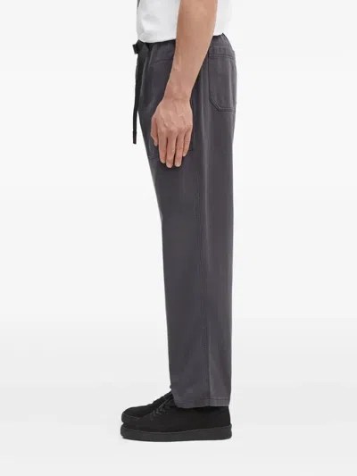Gramicci Belted Trousers In Gray
