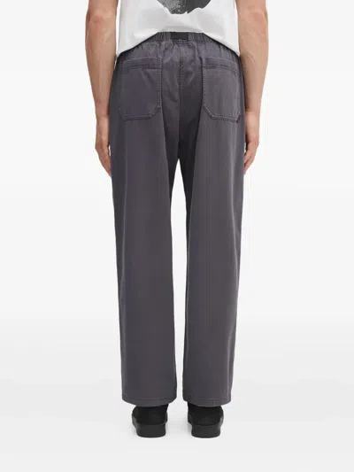 Gramicci Belted Trousers In Gray