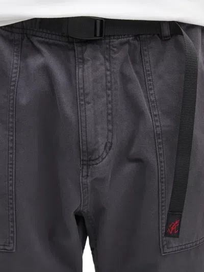 Gramicci Belted Trousers In Gray