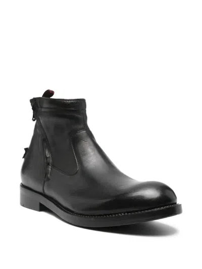 Leqarant Zip-fastening Leather Boots