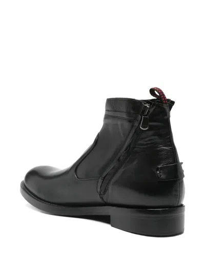 Leqarant Zip-fastening Leather Boots