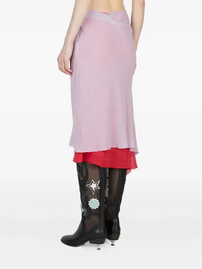 Kiko Kostadinov Mirka Layered Skirt