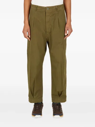 Applied Art Forms Dm1-1 Japanese Cargo Pants In Green