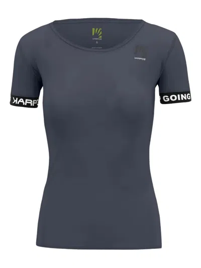 Karpos Easyfrizz Band-detail Performance T-shirt In Blue