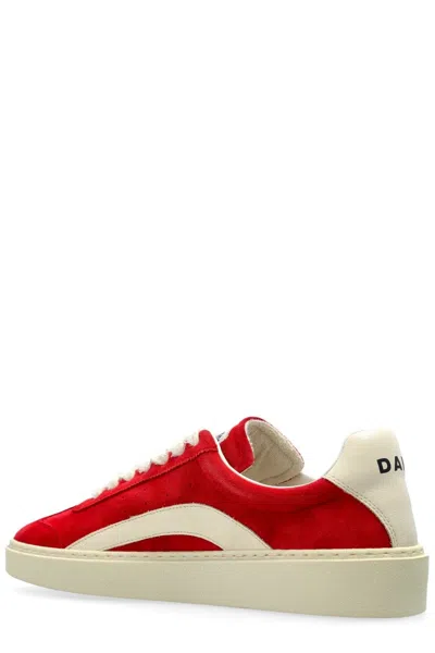 Dsquared2 Suede Sneakers In Red