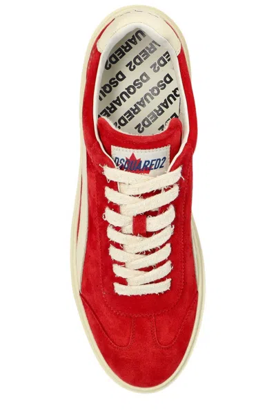 Dsquared2 Suede Sneakers In Red