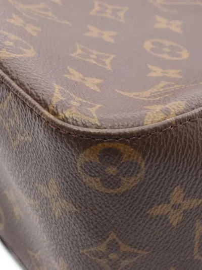 Pre-owned Louis Vuitton 2000 Looping Gm Shoulder Bag In Brown
