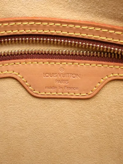 Pre-owned Louis Vuitton 2000 Looping Gm Shoulder Bag In Brown