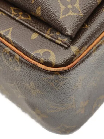 Pre-owned Louis Vuitton 2004 Viva Cite Gm Shoulder Bag In Brown