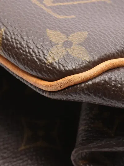 Pre-owned Louis Vuitton 2007 Batignolles Vertical Tote Bag In Brown