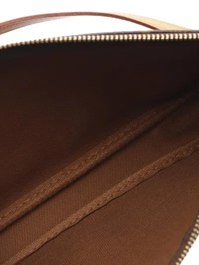Pre-owned Louis Vuitton 2001 Pochette Accessoires Shoulder Bag In Brown