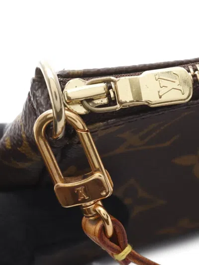Pre-owned Louis Vuitton 2001 Pochette Accessoires Shoulder Bag In Brown