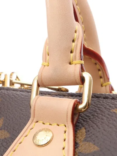 Pre-owned Louis Vuitton 2010s Speedy Bandouliere 30 Tote Bag In Brown