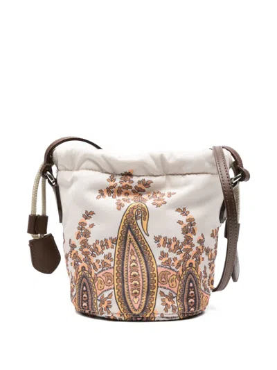 Etro Paisley-print Drawstring Shoulder Bag