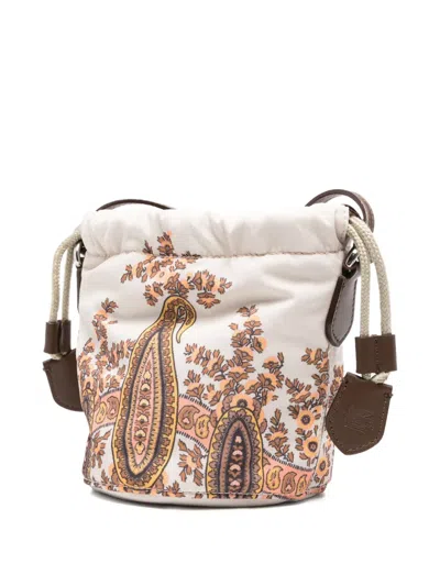 Etro Paisley-print Drawstring Shoulder Bag