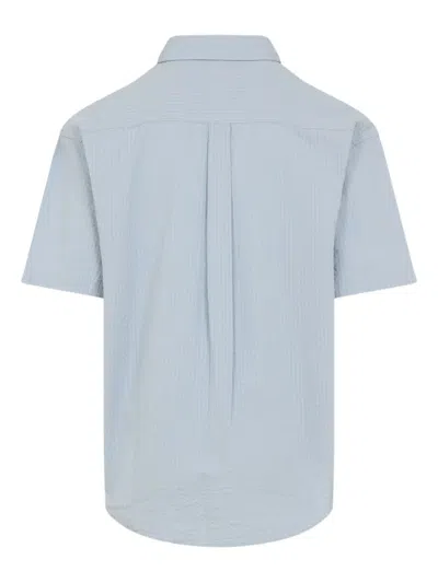 Carhartt Short Sleeves Toland Shirt In Blue