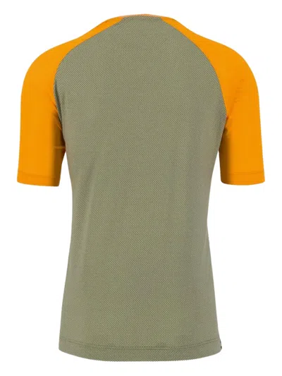 插肩式衣袖网纱T恤